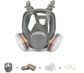 6800 Full Face Respirator Gas Mask Reusable Safety Mask for Pesticide Painting Construction and Dust Protection