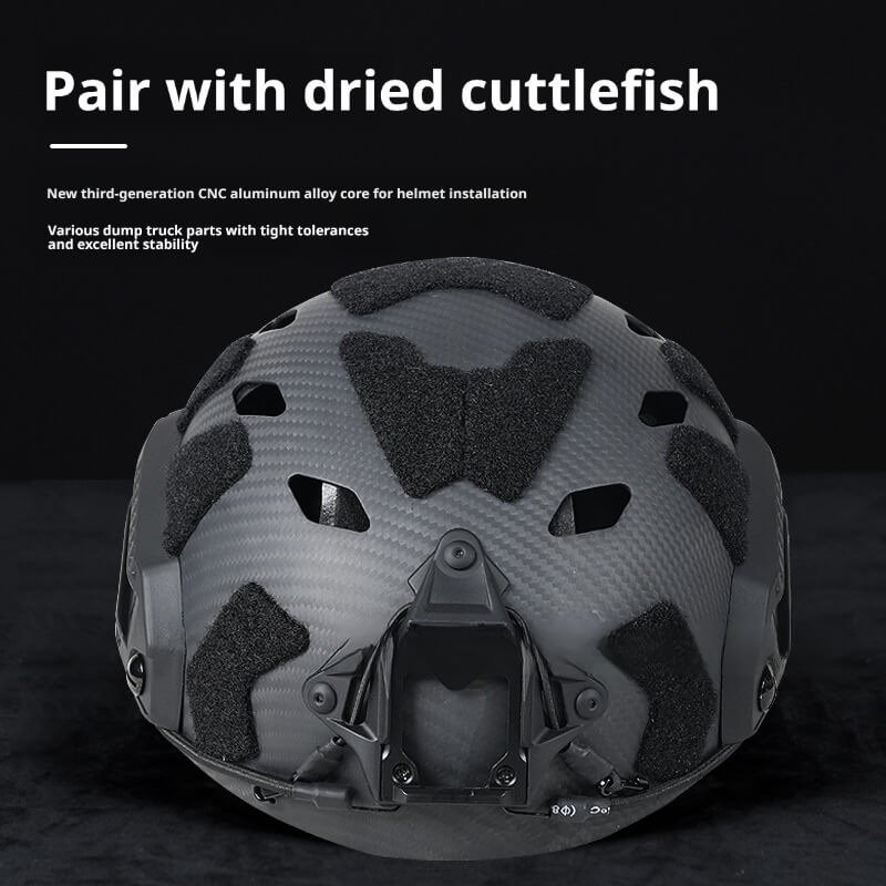 Premium Carbon Fiber Tactical Helmet SF Velcro Lightweight Wendy FAST Style Explosion-Proof Helmet